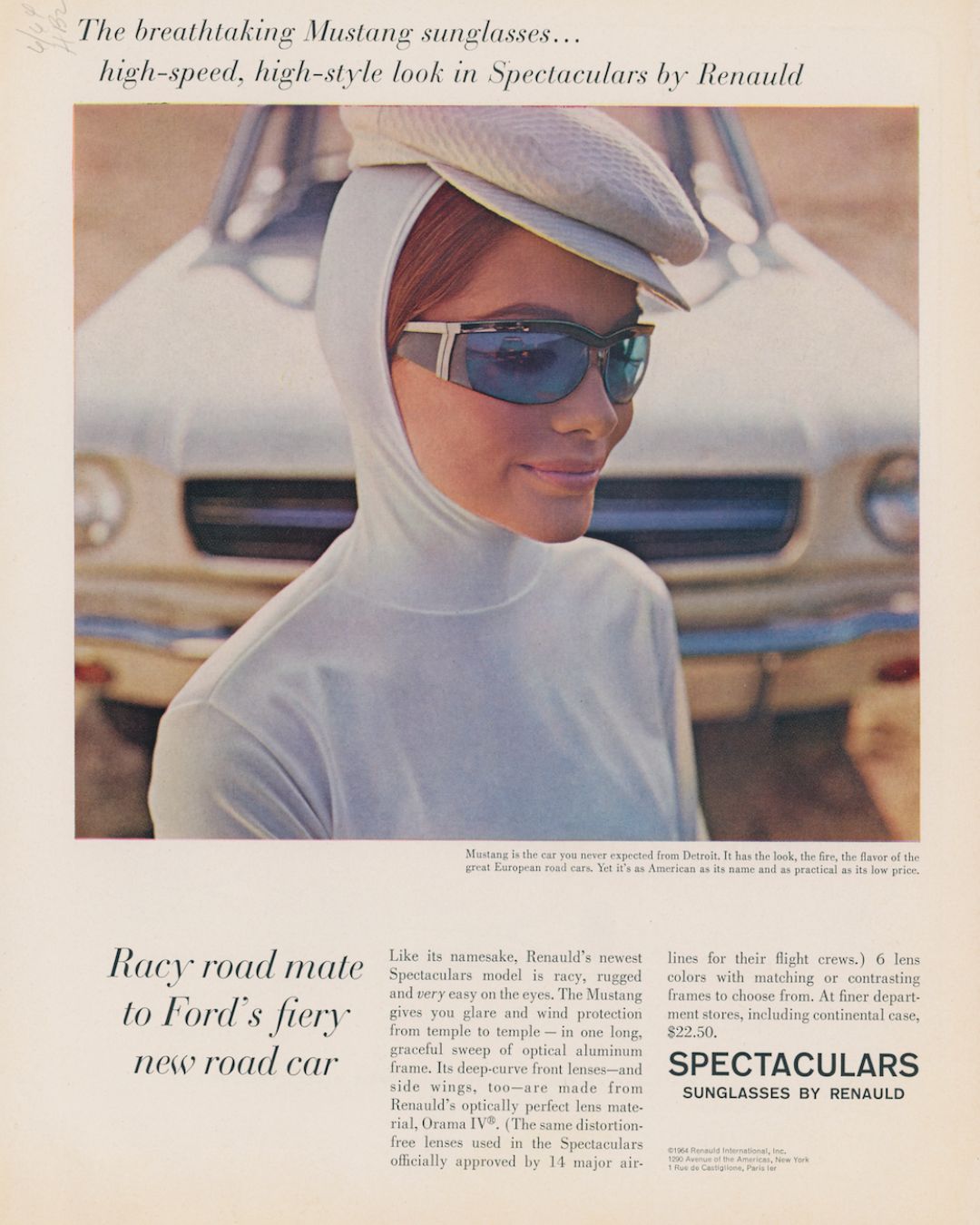 Vintage Poster - The Mustang, 1964