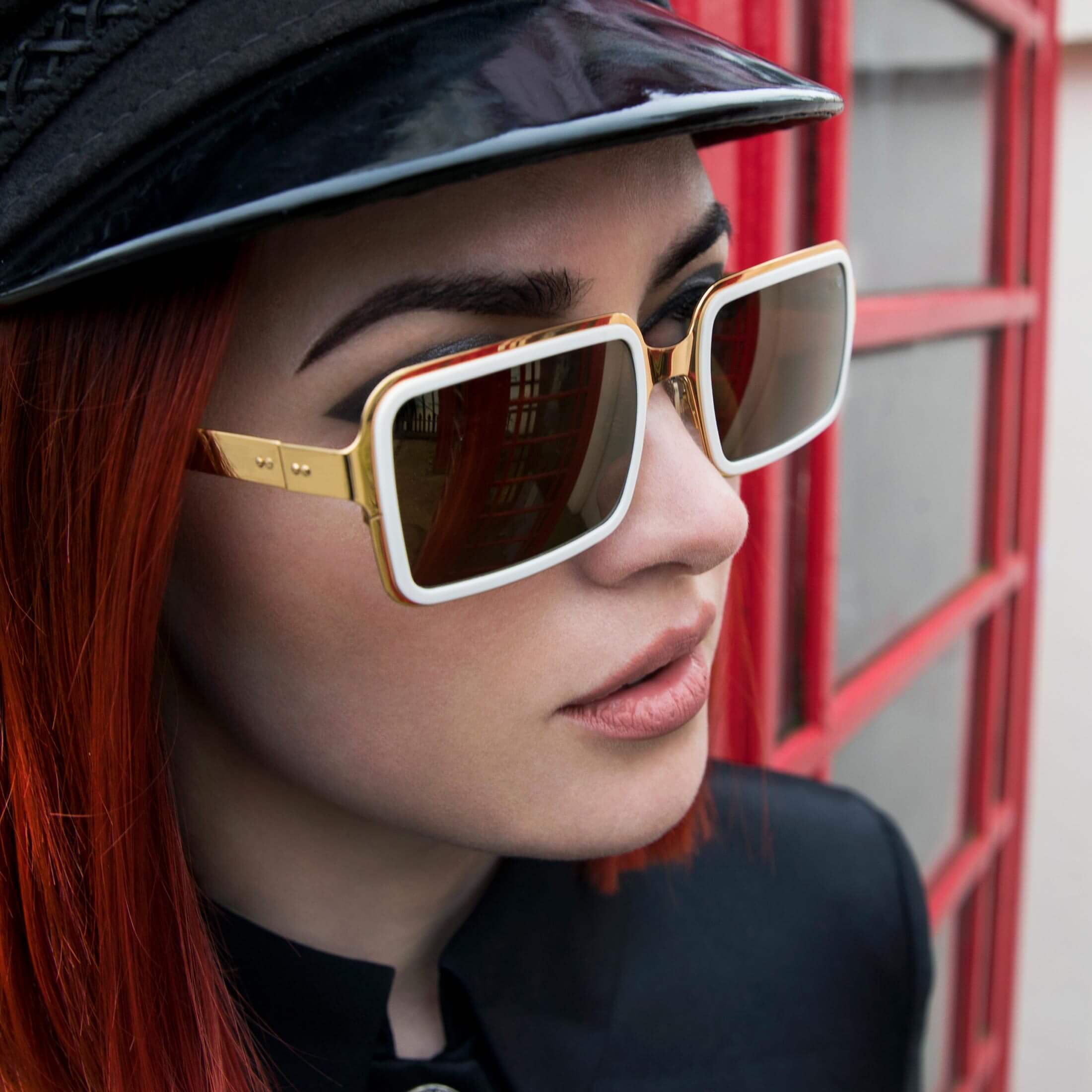 The 'Linka' - Gold Bronze (Deeper Frame)