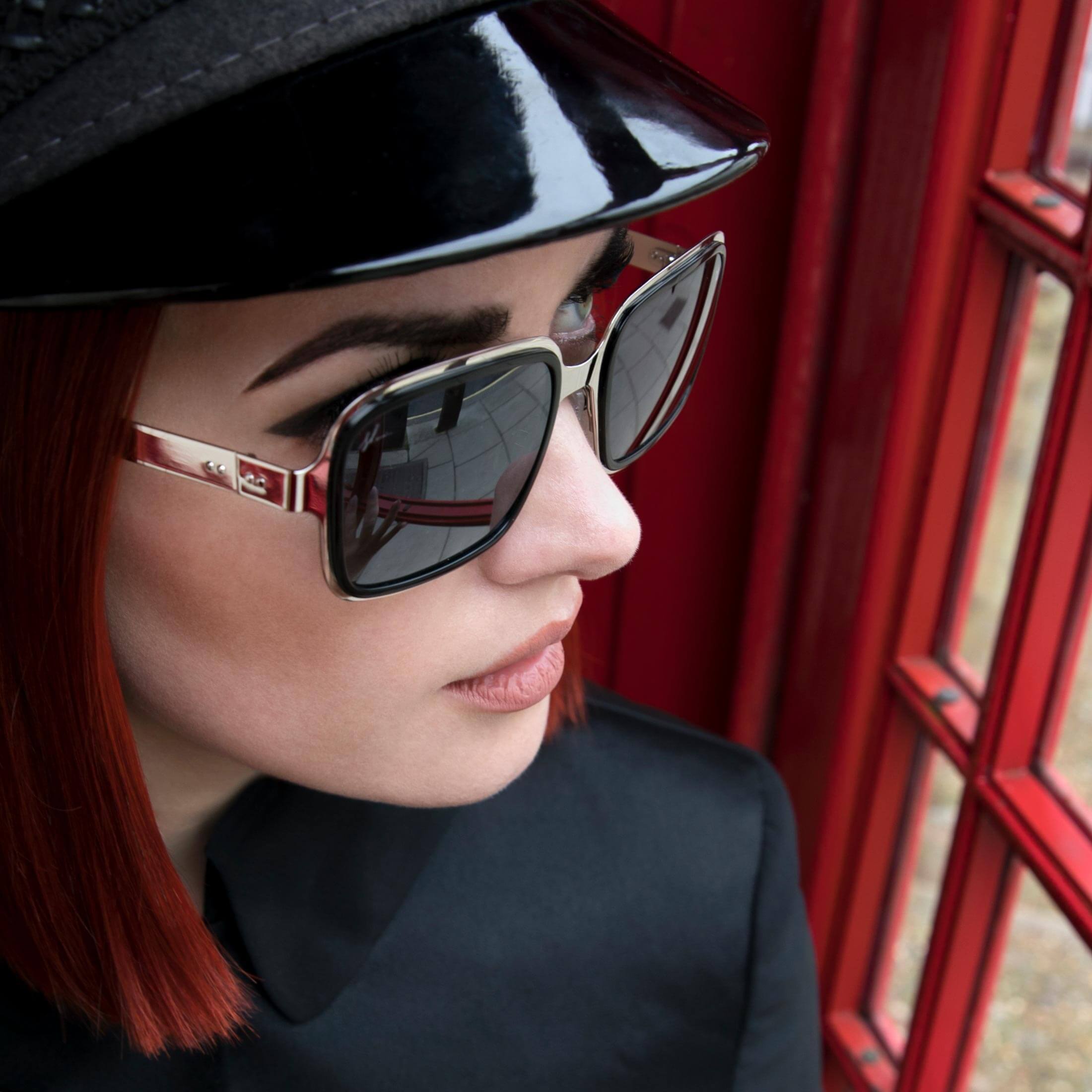 The 'Linka' Palladium - Cool Grey (Deeper Frame)