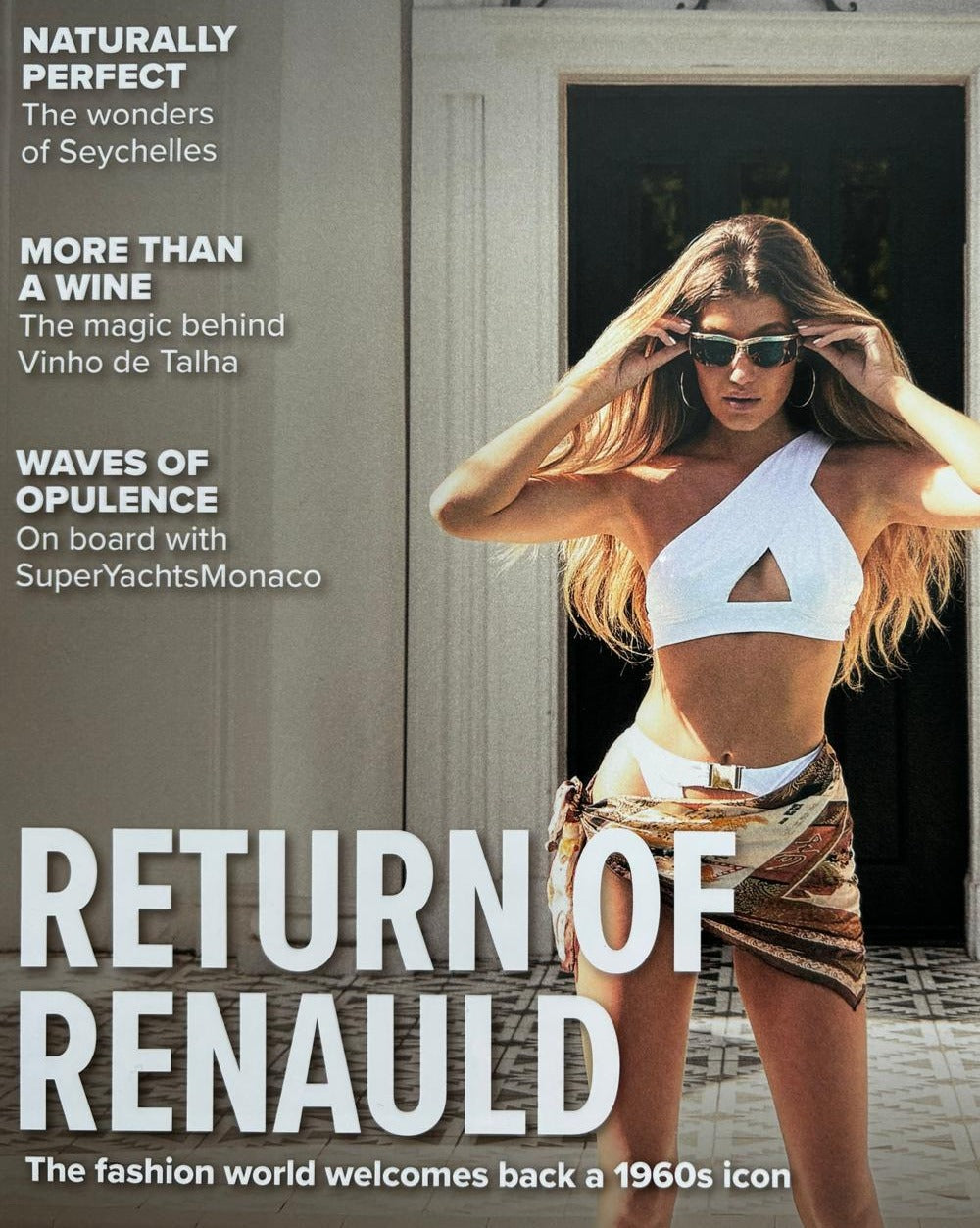 Renauld on the Cover of The Luxury Report