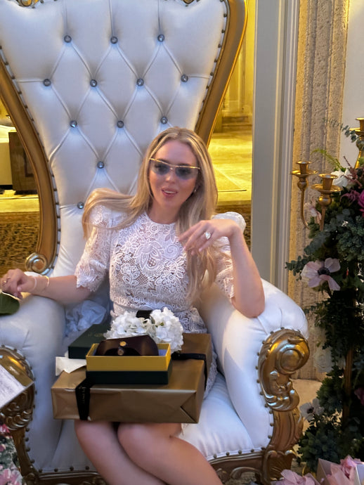 Tiffany Trump wears Renauld Sixty-Ones at her wedding party