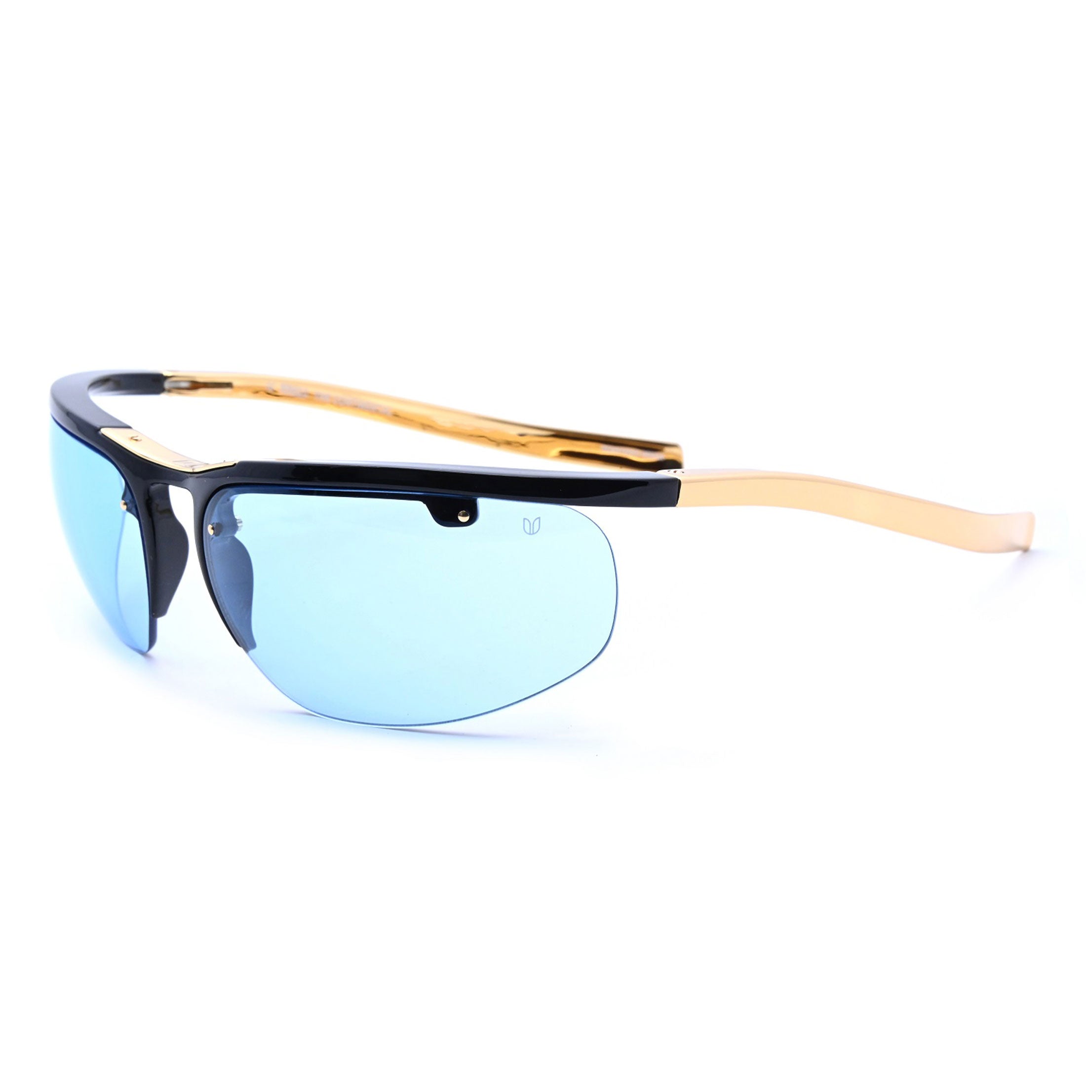 The Continental™ - Black with Gold arms - Sky Blue